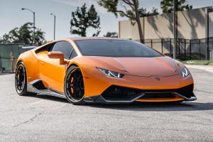 2018 Lamborghini Huracan LP610-4 Arancio Borealis on ADV.1 Wheels (ADV05C TRACK SPEC CS)